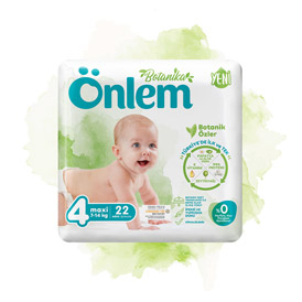 Önlem Botanika Bebek Bezi Jumbo Paket Maxi 22 Adet (7-14 kg)