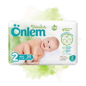 Önlem Botanika Bebek Bezi Jumbo Paket Mini 30 Adet (3 - 6 kg)