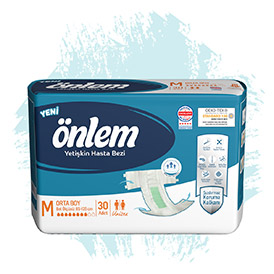 Önlem Medium Yetişkin Hasta Bezi - 30 Adet