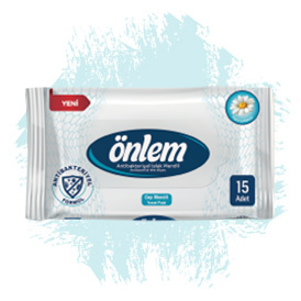 Önlem Antibakteriyel Pocket Wipes 15x12 pieces